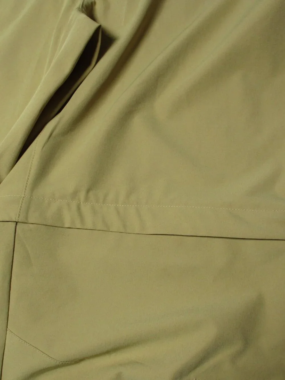 The North Face Pants/Zip Shorts Mens 38 x 31 Beige Khaki Stretch FlashDry